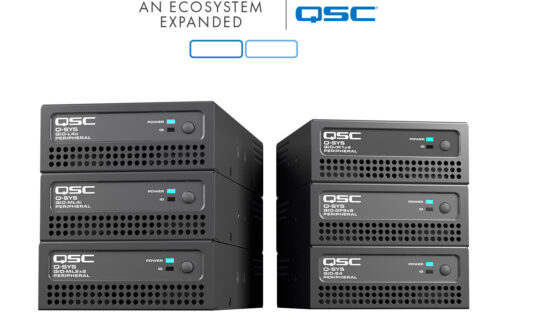 QSC I/O per Q-SYS