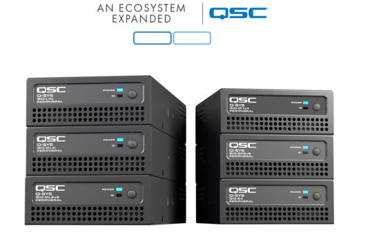 QSC I/O per Q-SYS
