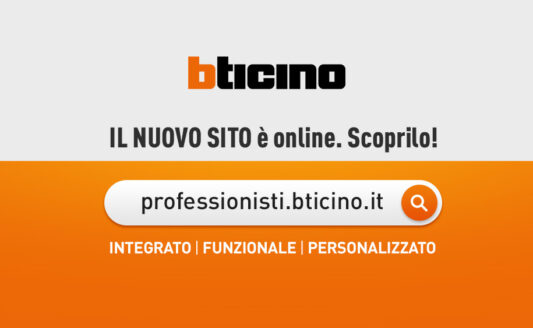 BTicino professionisti.bticino.it
