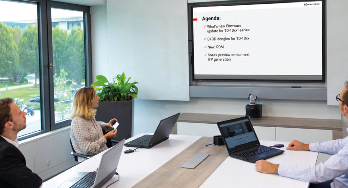 Kindermann Klick & Show: presentare con facilità i contenuti di laptop e dispositivi mobili