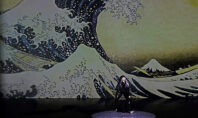 I Videoproiettori 4K Panasonic immergono il pubblico nella “Vita di Hokusai”
