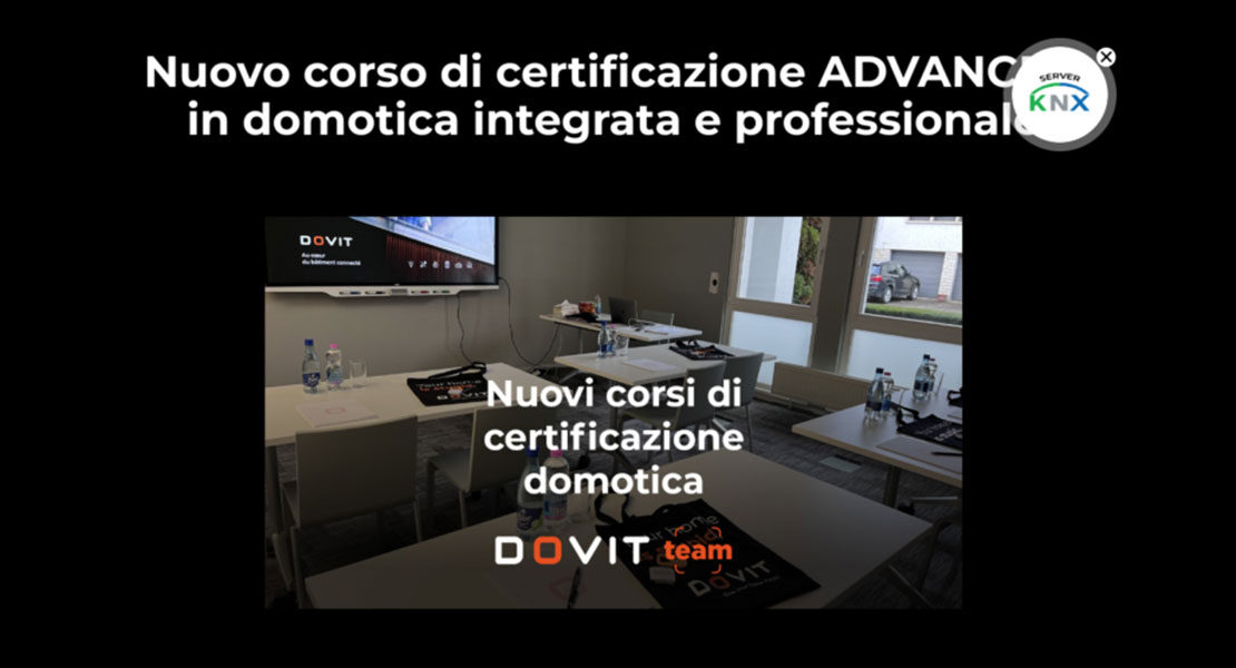 DOVIT organizza corsi gratuiti Smart Home: ecco le date 2024