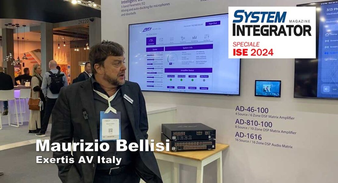 ISE 2024. System Integrator Magazine incontra Maurizio Bellisi – Exertis AV Italy