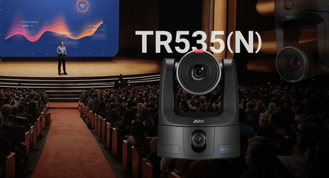 AVer presenta la nuova telecamera TR535N a doppio obiettivo