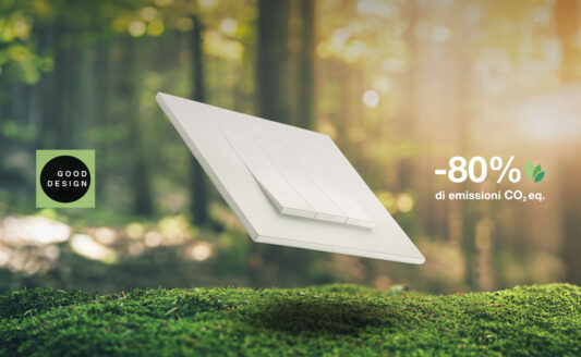 La serie Linea di Vimar si aggiudica il Green Good Design Awards 2025