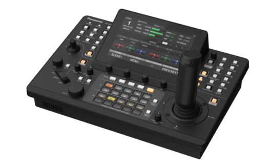 Panasonic AW-RP200, controllo a doppio joystick