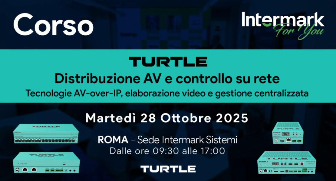 Intermark Sistemi presenta il Corso Turtle AV