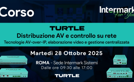 Intermark Sistemi presenta il Corso Turtle AV