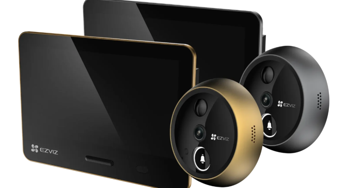 EZVIZ EP4, il primo spioncino smart 4K con riconoscimento facciale