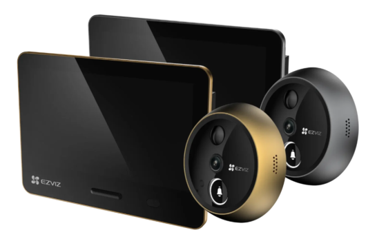 EZVIZ EP4, il primo spioncino smart 4K con riconoscimento facciale