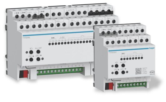 Hager Bocchiotti rafforza l’offerta KNX per l’hospitality:  arrivano i Room Controller TYFS808H e TYFS816L