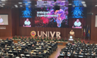 All’Università di Verona, un LED wall scorrevole trasforma l’Aula Magna del Polo Zanotto