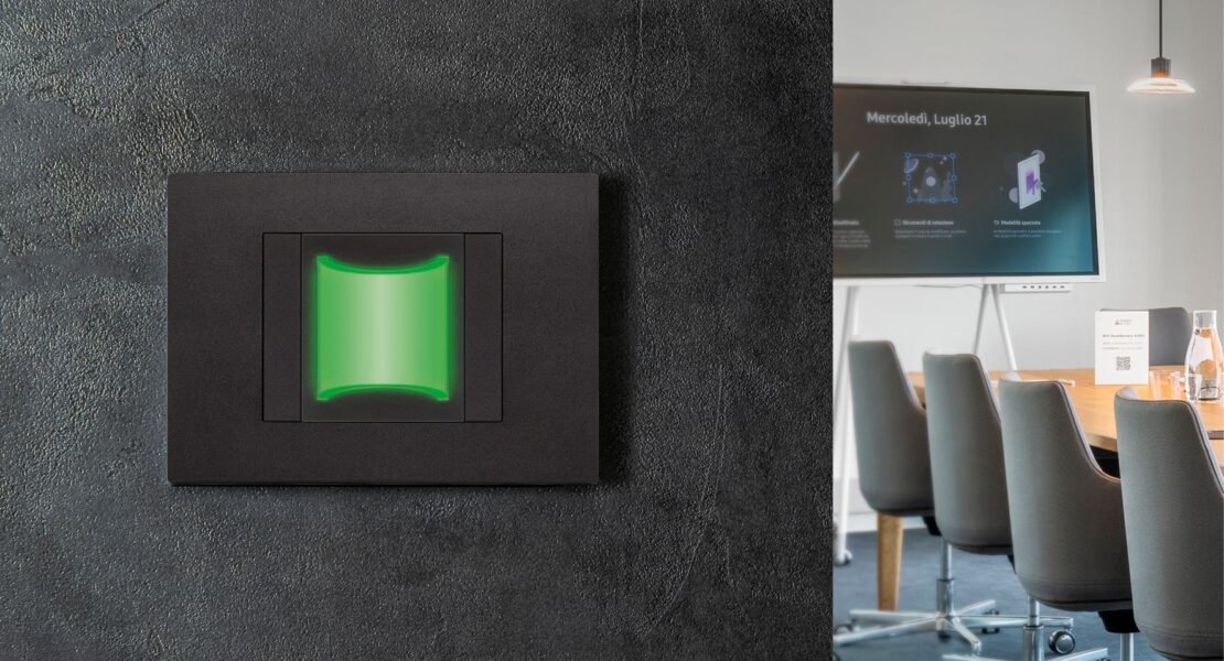 Spie prismatiche, luci di cortesia e tasti per la domotica Vimar, per impianti sempre più intuitivi