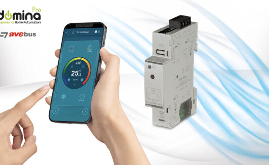 Attuatore analogico fan coil AVEbus:  la soluzione compatta per l’Intelligent Building