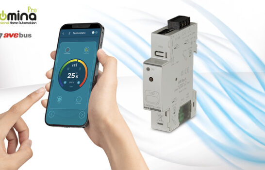 Attuatore analogico fan coil AVEbus:  la soluzione compatta per l’Intelligent Building