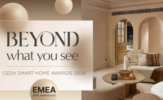 Svelati i vincitori della 20ª edizione dei CEDIA Smart Home Awards EMEA 2026