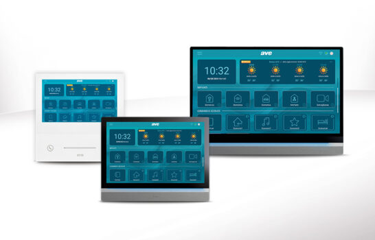 La nuova generazione di monitor AVE per la smart home